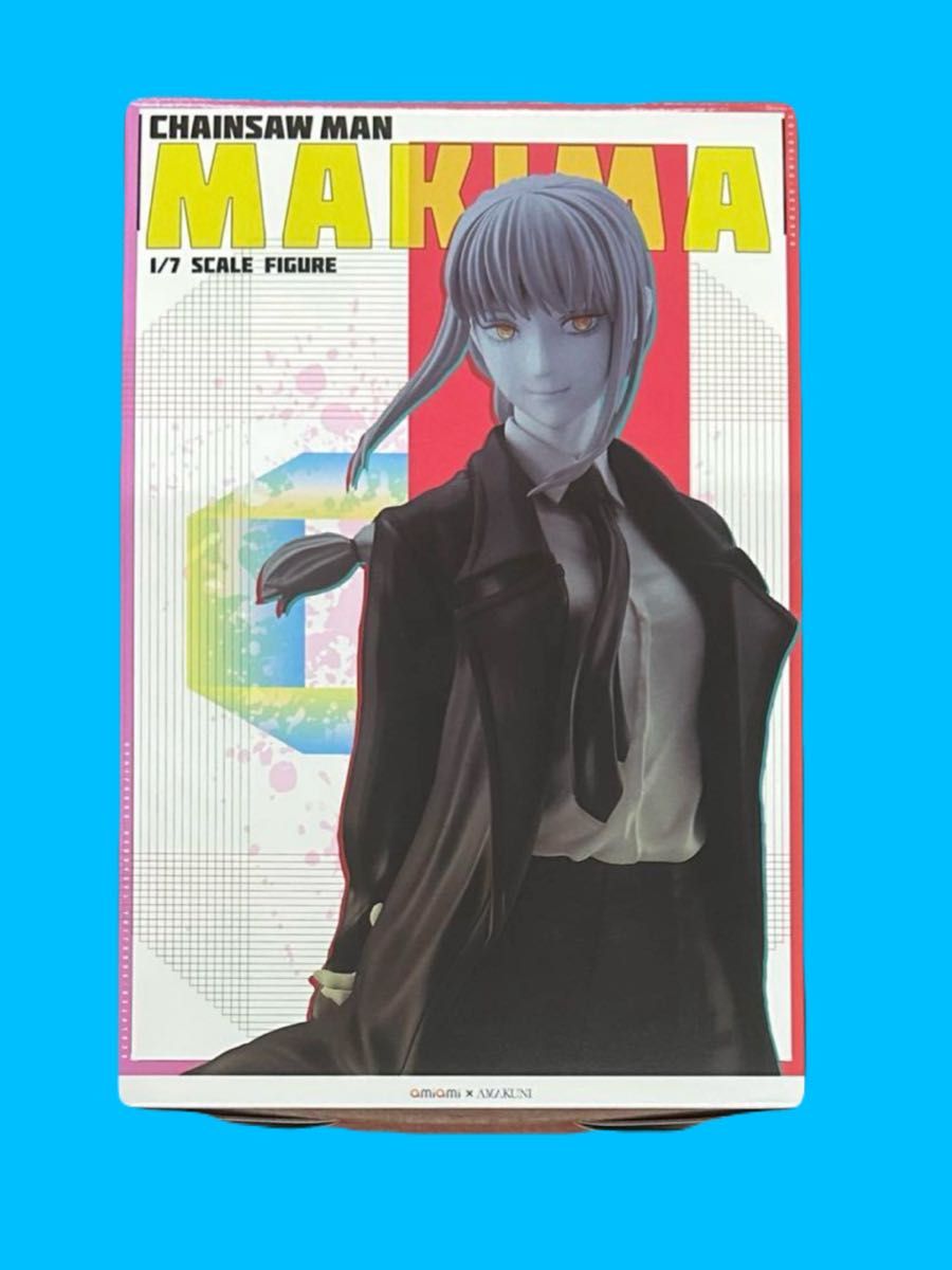 未開封 【あみあみx AMAKUNI】 チェンソーマン マキマ 1/7 完成品