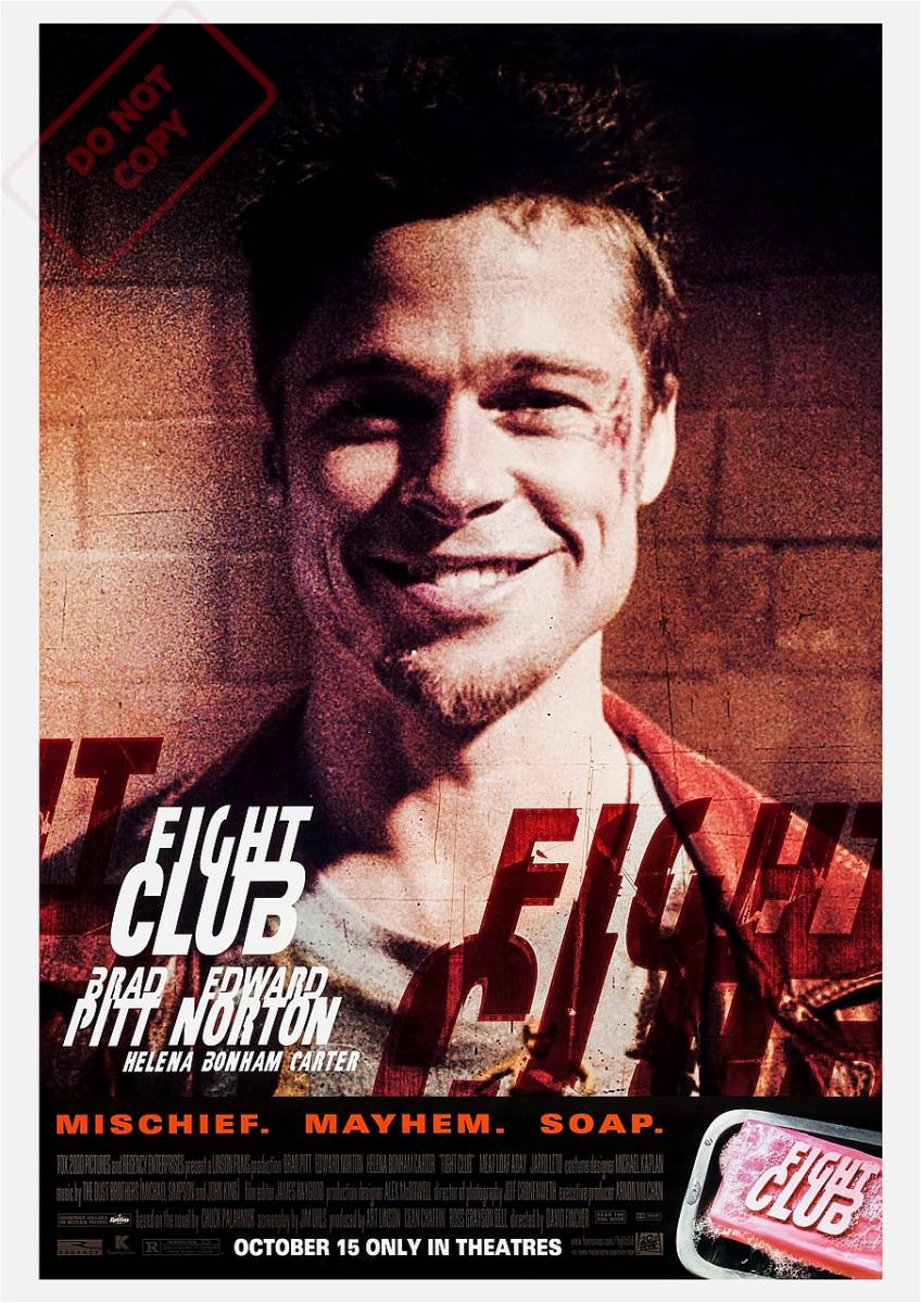 Yahoo!オークション - 『ファイト・クラブ』（Fight Club） ブラッド・