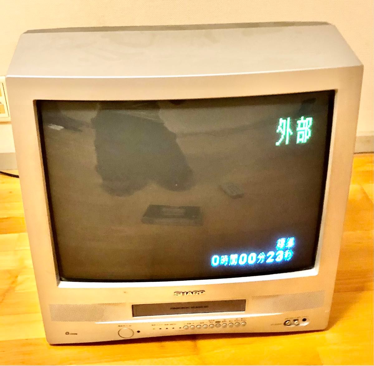 動作確認済み】SHARP ブラウン管 テレビデオVT-21GH5 テレビ ビデオ 一