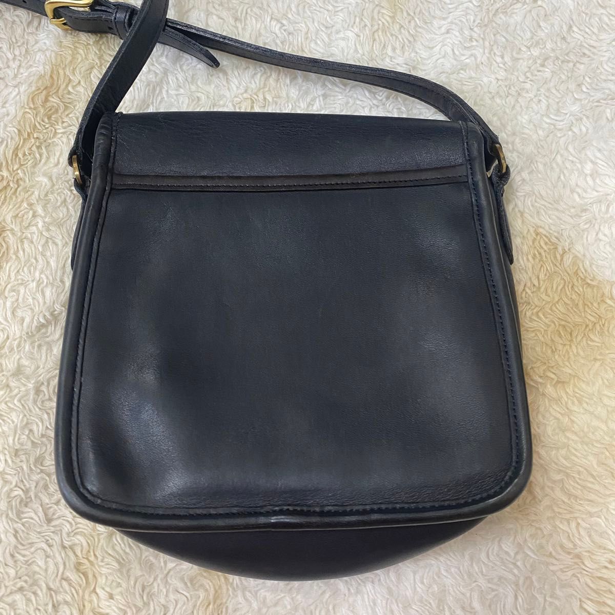 COACH コーチ ショルダーバッグ オールドコーチ ターンロック レザー