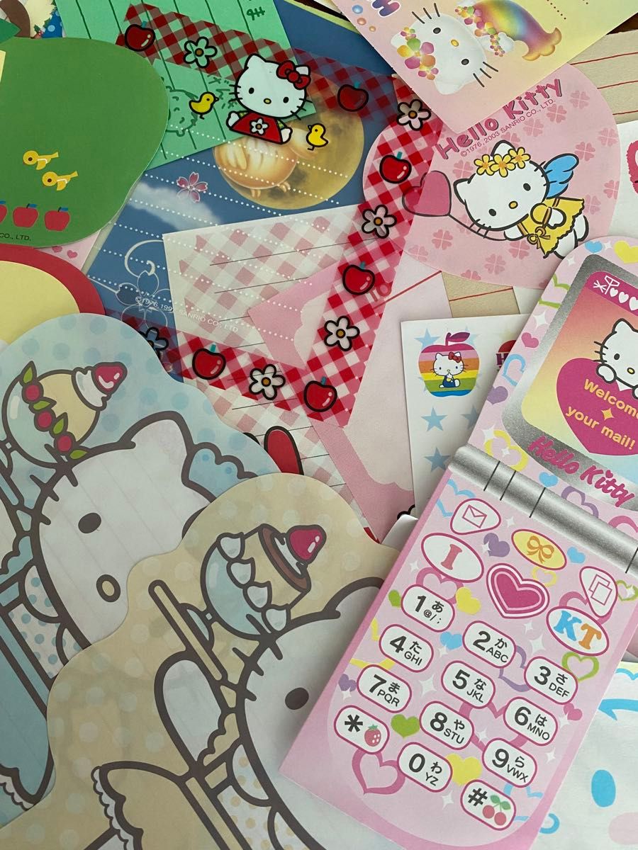 サンリオ メモ帳 バラメモ キティ Sanrio 日焼けキティ レトロキティ