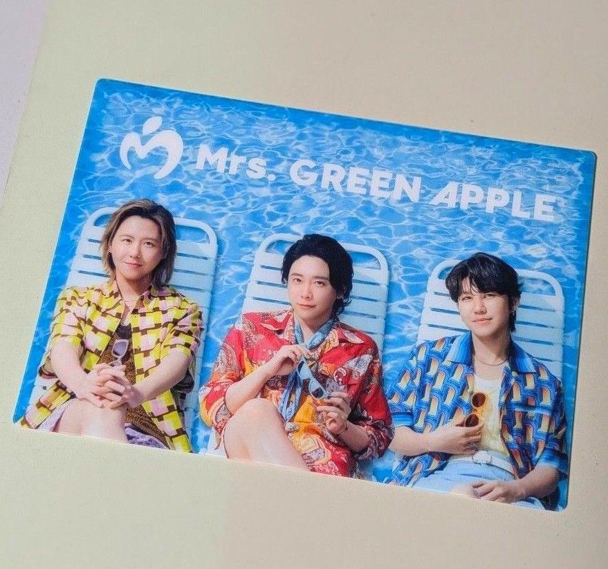 Mrs GREEN APPLE ミセスグリーンアップル ローソン ビジュアルシート 2