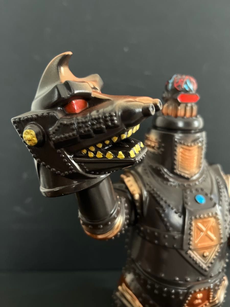 マルサン メカゴジラ2 450 全高約31 5cm 面取れ電子頭脳付き ダーク