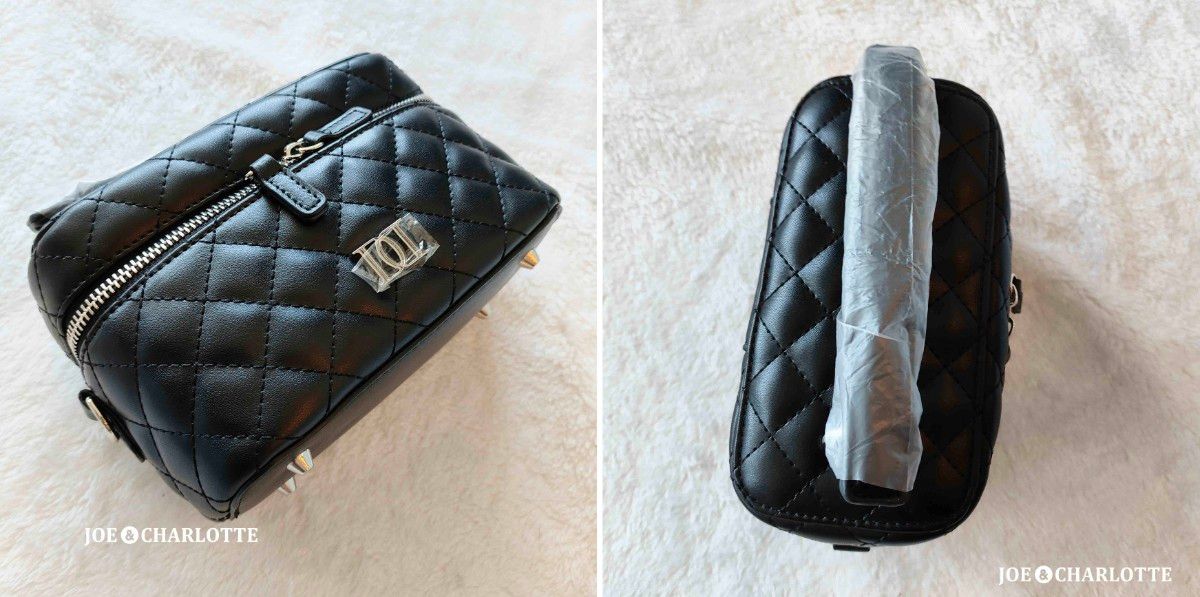 ダーリッチ darich キルティングショルダーミニバッグ ブラック BLK