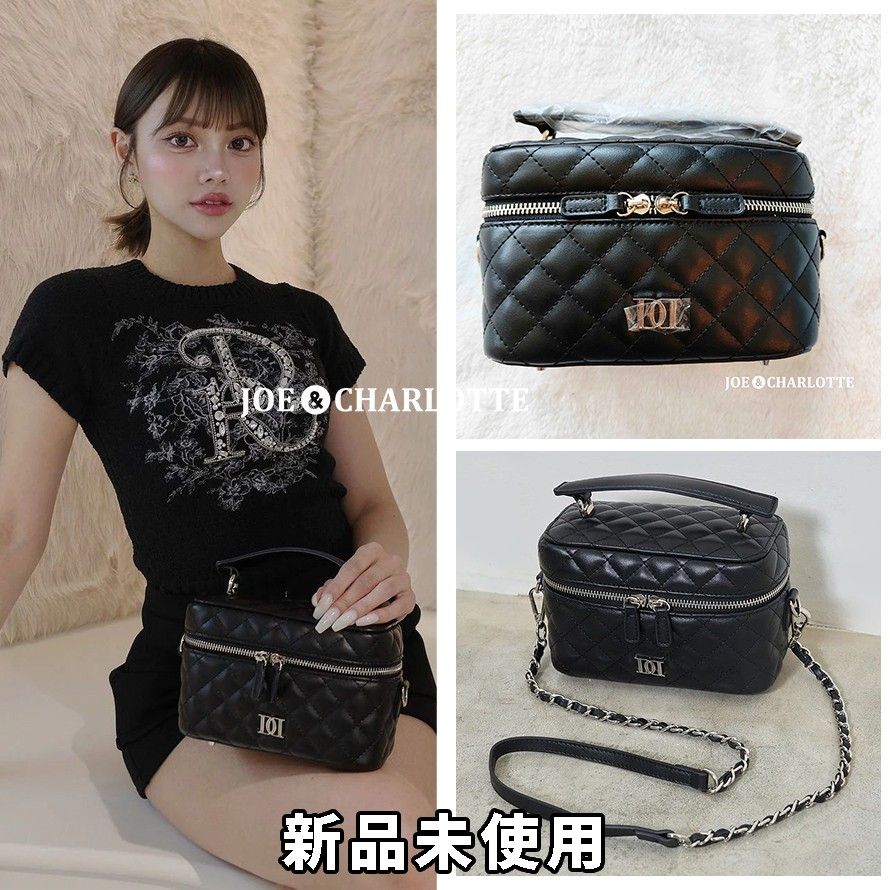 ダーリッチ darich キルティングショルダーミニバッグ ブラック BLK