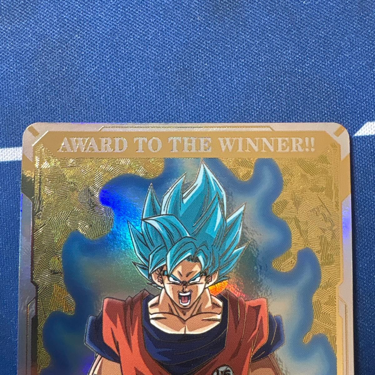 ドラゴンボールダイバーズ大会賞状風優勝カード 激レア 限定品