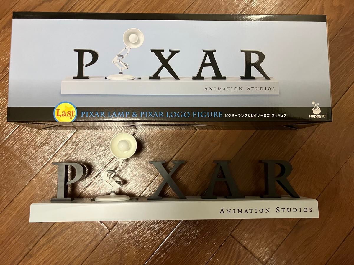 Happyくじ / PIXAR Last賞 ピクサーランプ＆ピクサーロゴ フィギュア