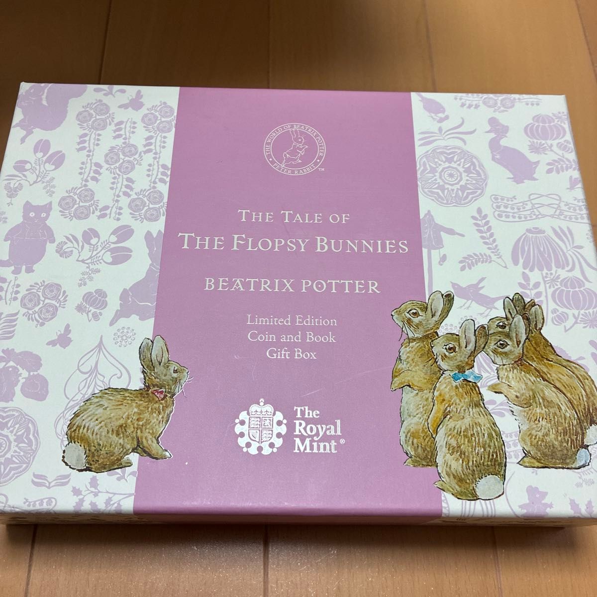 イギリス 銀貨 プルーフ 2018 絵本付 限定版ギフトセット ビアトリクス