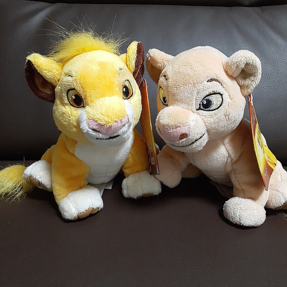 Disney ライオンキング ぬいぐるみ シンバ ナラ 2点セット｜Yahoo