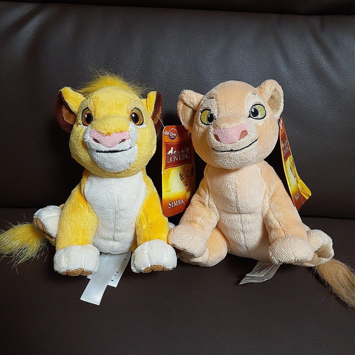 Disney ライオンキング ぬいぐるみ シンバ ナラ 2点セット｜Yahoo