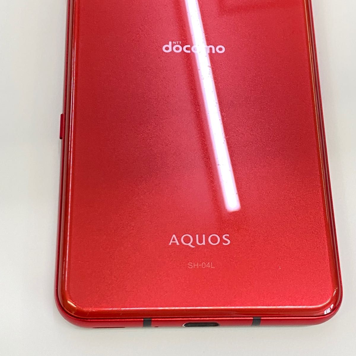 訳あり AQUOS R3 ラグジュアリーレッド SH-04L ドコモ 液晶光漏れあり