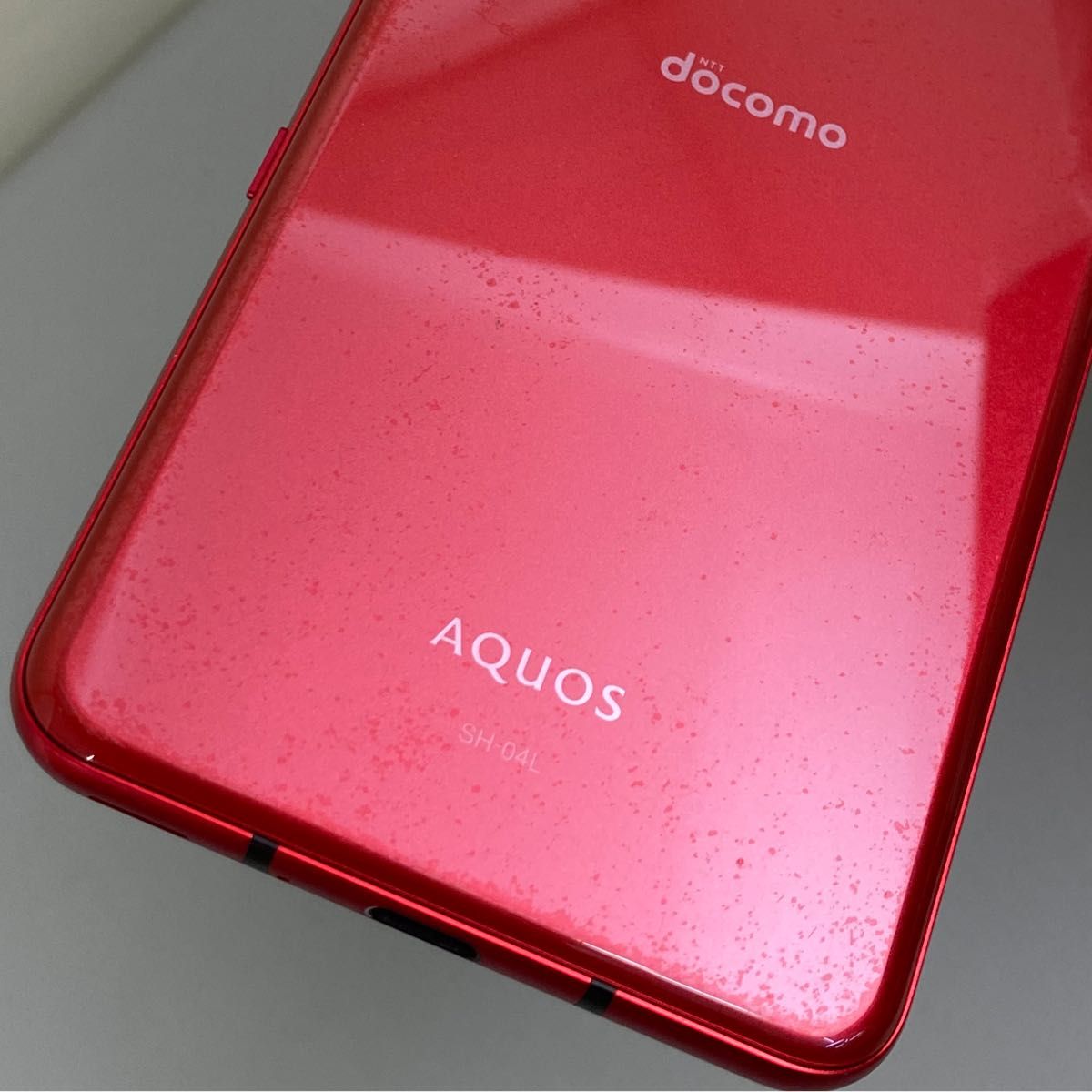 訳あり AQUOS R3 ラグジュアリーレッド SH-04L ドコモ 液晶光漏れあり