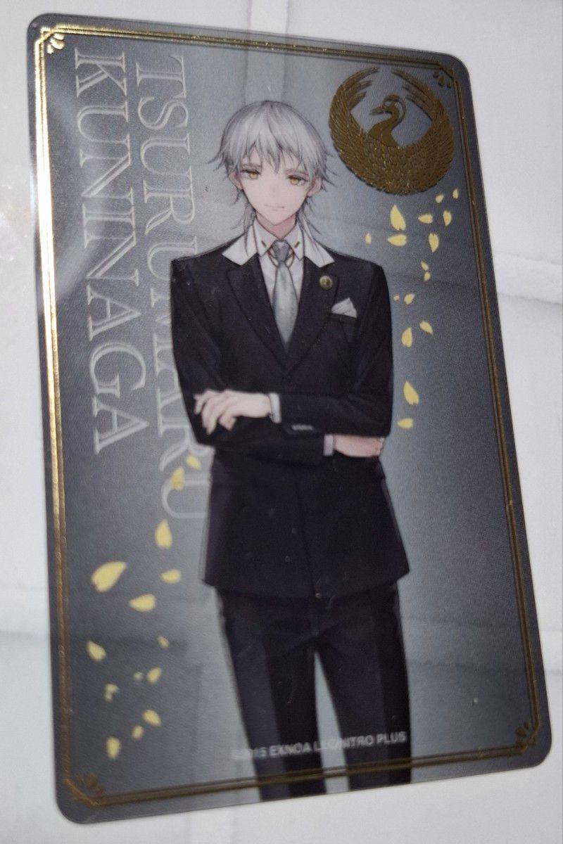 刀剣乱舞 大本丸博 祝装箔押しクリアカード 鶴丸国永｜Yahoo!フリマ