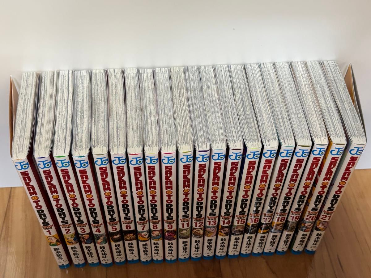 SAKAMOTO DAYS サカモトデイズ 1〜21巻セット 鈴木祐斗 ジャンプ漫画