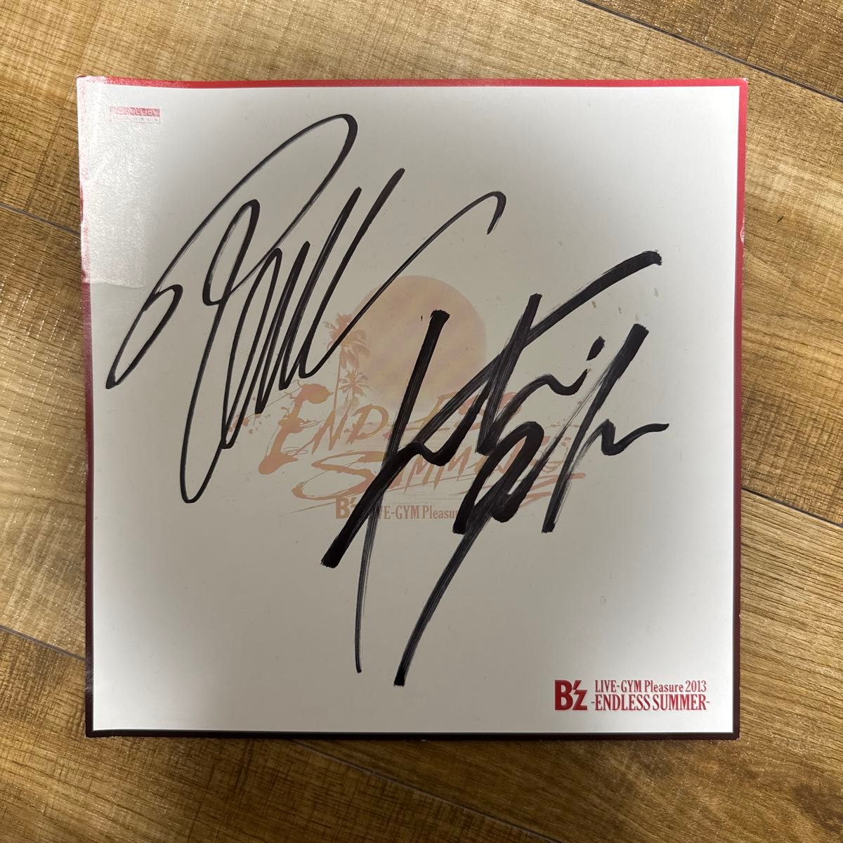 PayPayキャンペーン対応可能】【B'z】ライブ会場限定直筆サイン色紙