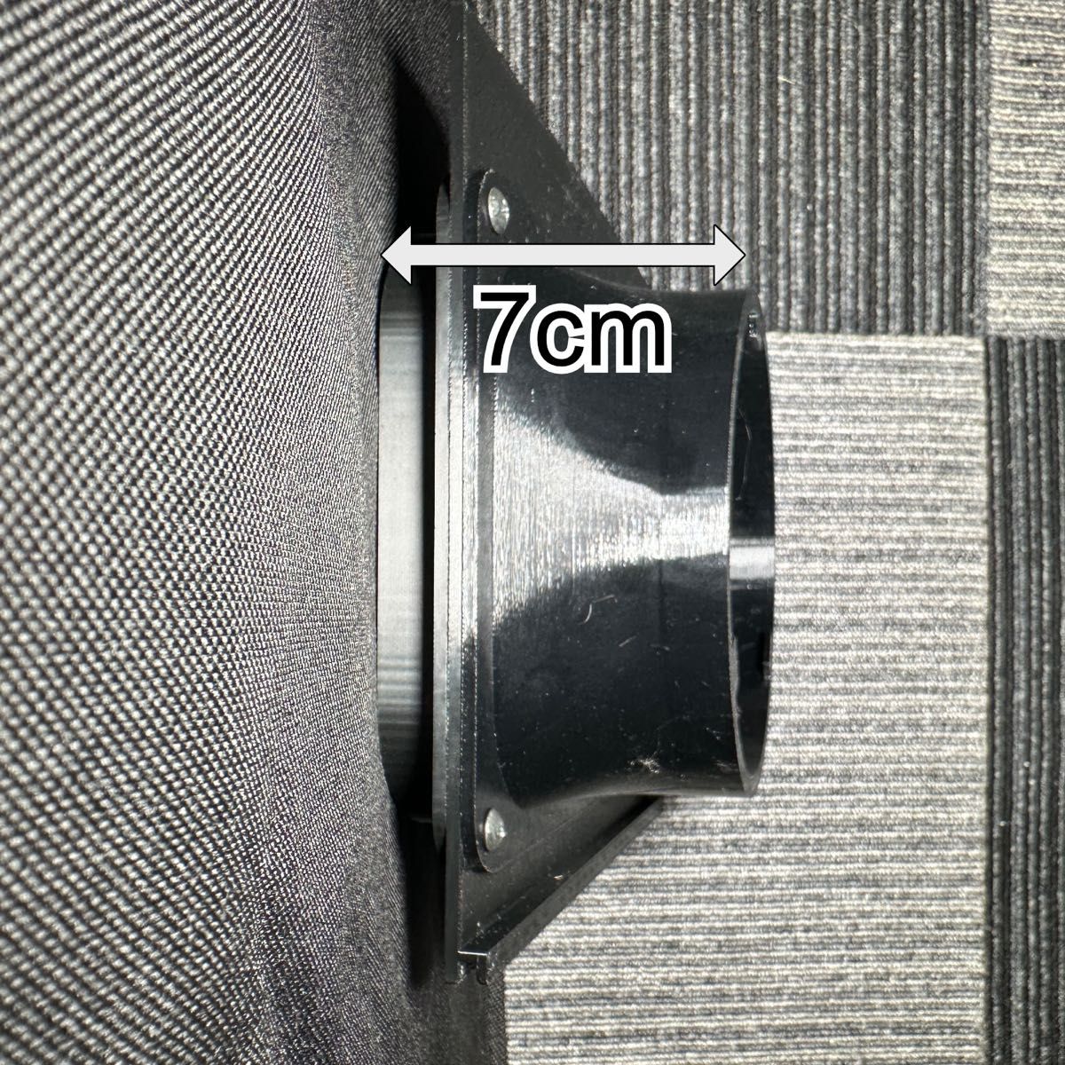 大口径Ver】EcoFlow WAVE 3 自作排気吸気ダクト ネット付き エコフロー