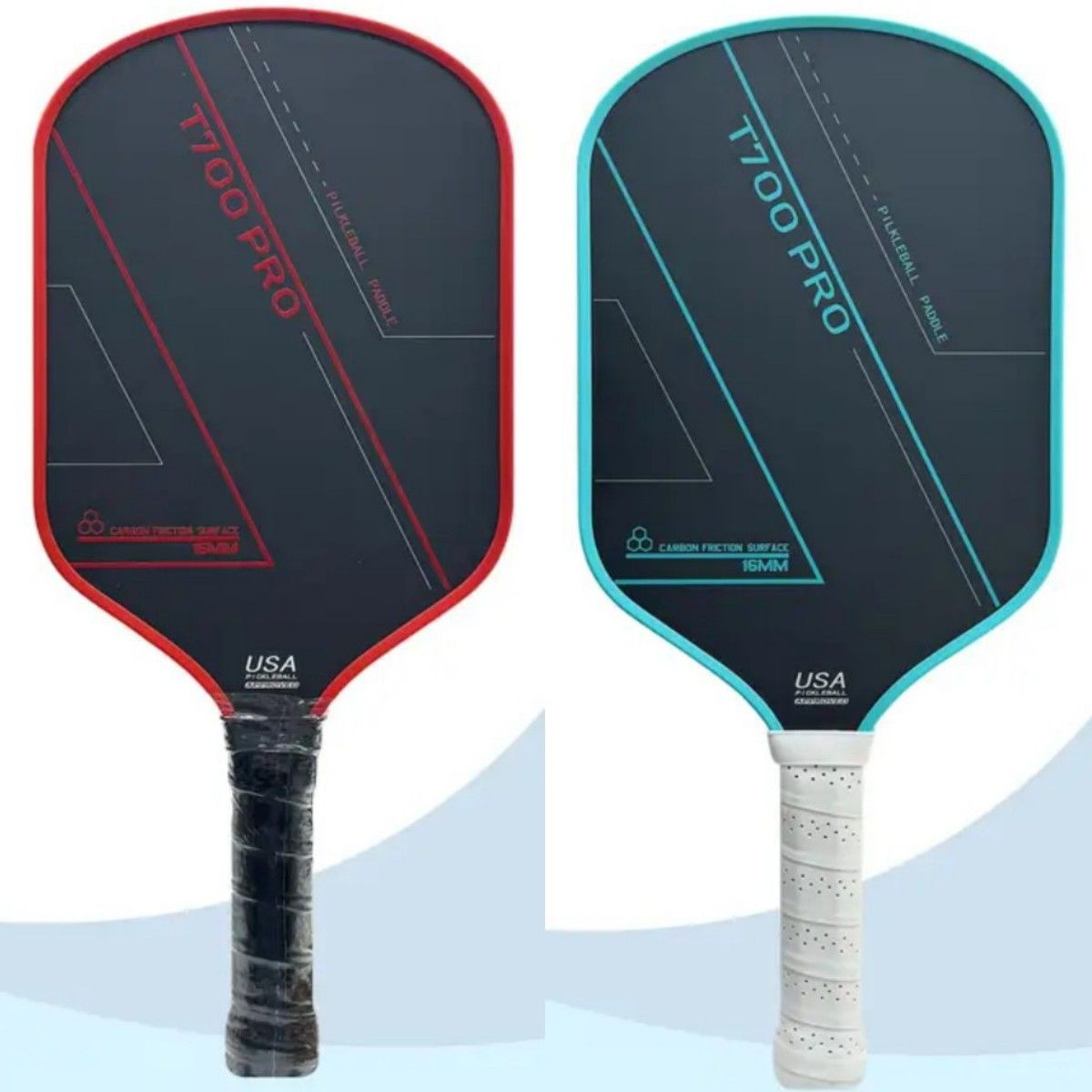 新品未使用 2本セット ピックルボールパドル T700カーボンファイバー