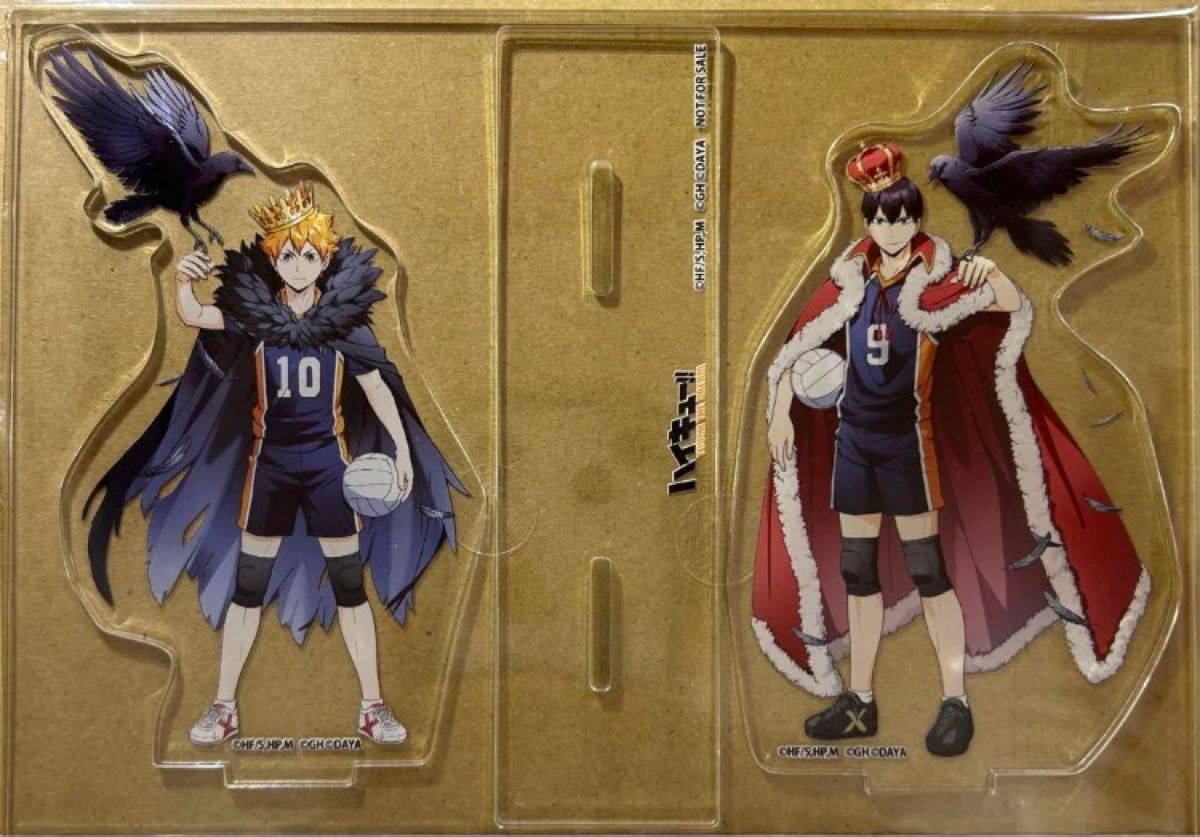 ハイキュー アクリルジオラマ(日向翔陽&影山飛雄) ハイドリ1 5周年記念