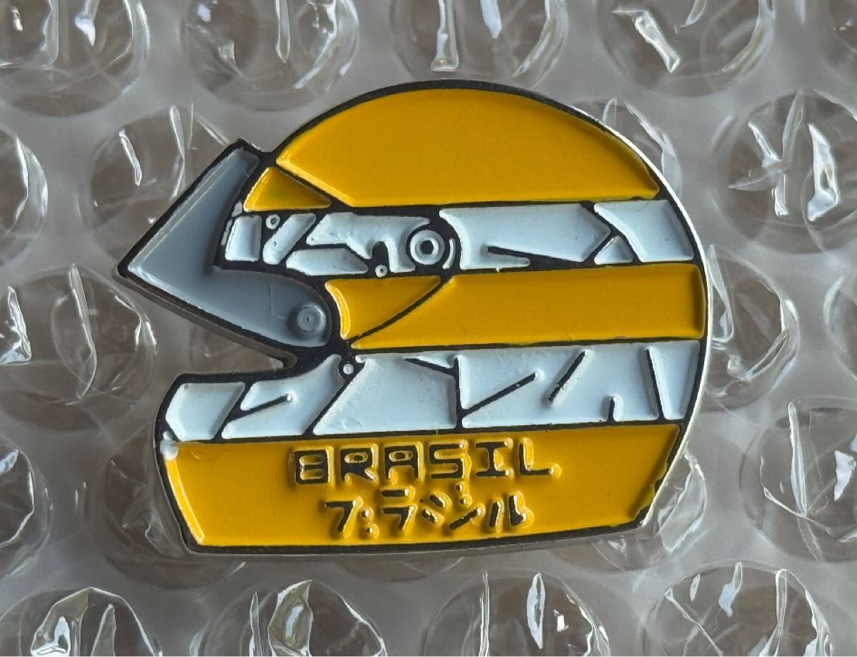 貴重 大阪・関西万博 ブラジル館 ヘルメット ピンズ ピンバッジ