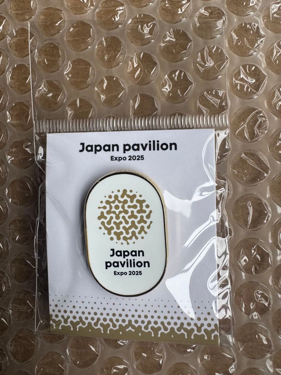 大阪・関西万博 日本館公式ロゴ ピンバッジ ピンズ EXPO2025 公式品