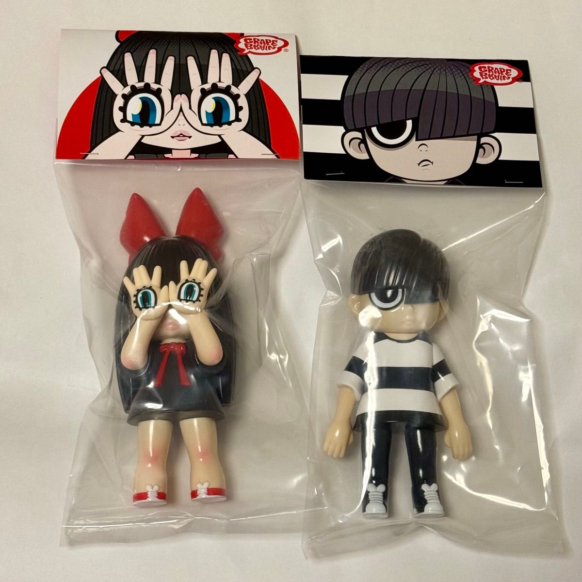 GRAPE BRAIN にぎるちゃん のりくん ソフビ フィギュア｜Yahoo!フリマ
