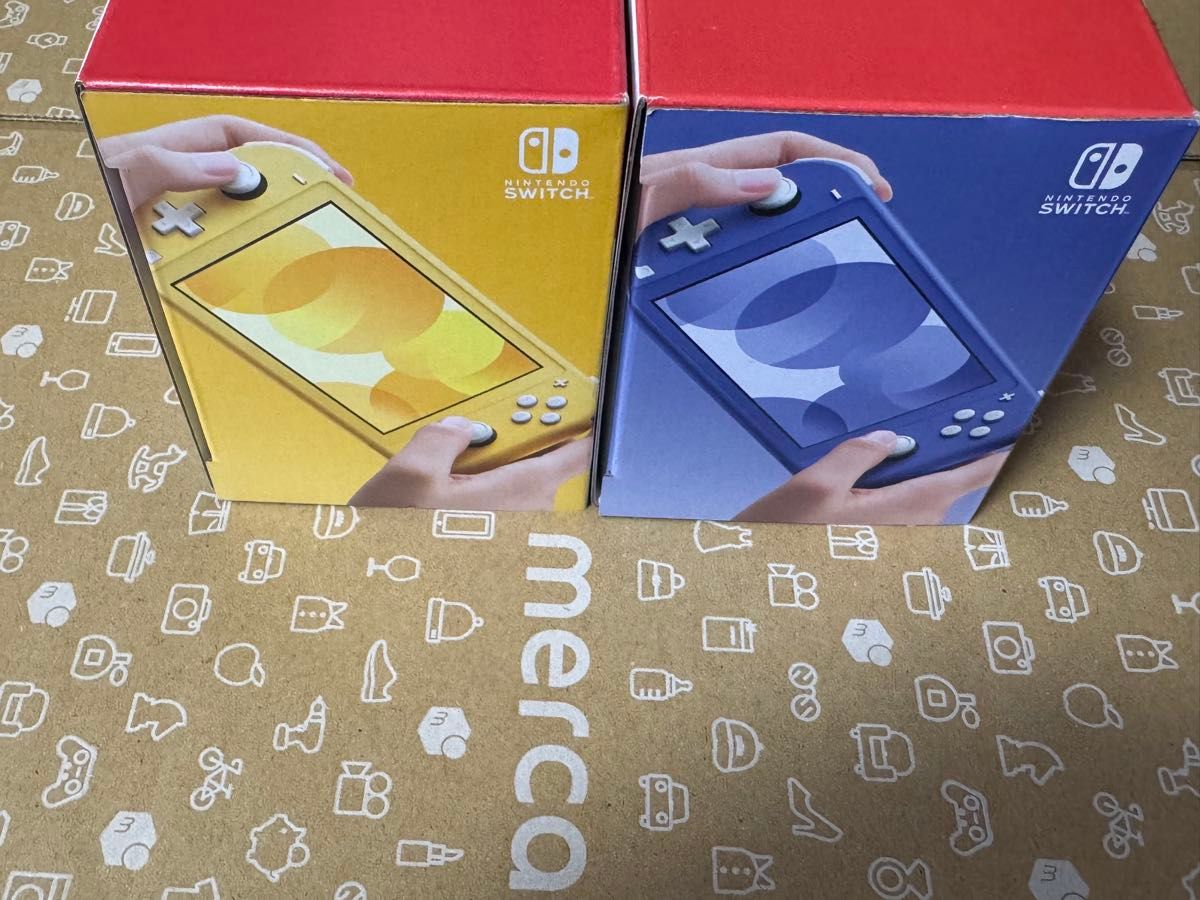 2個セット Nintendo Switch Lite イエロー & ブルー 新品未開封