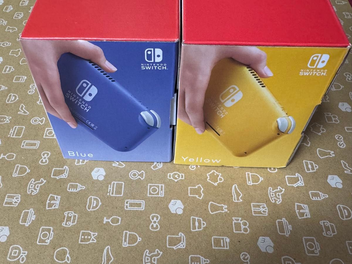2個セット Nintendo Switch Lite イエロー & ブルー 新品未開封