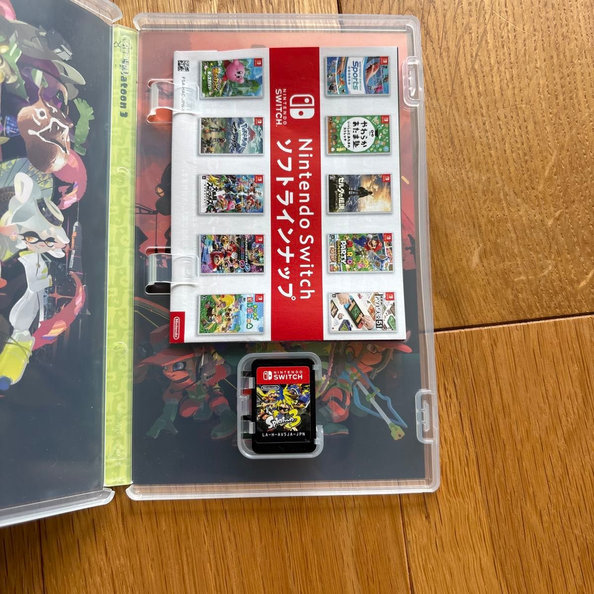 Switch ソフト スプラトゥーン3 マリオカート8 大乱闘スマッシュ