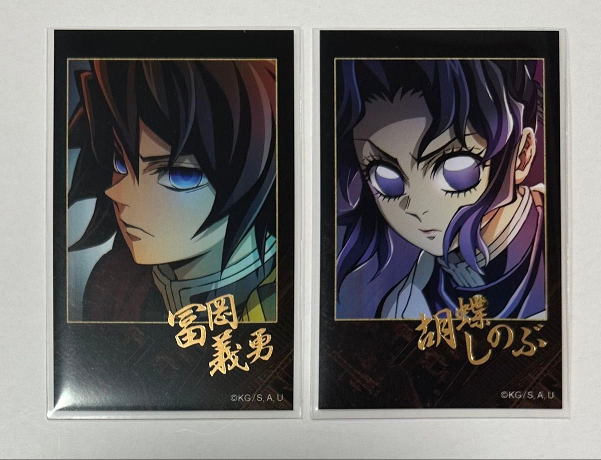 鬼滅の刃 無限城編 チェキ風ブロマイド 義勇 しのぶ｜Yahoo!フリマ（旧