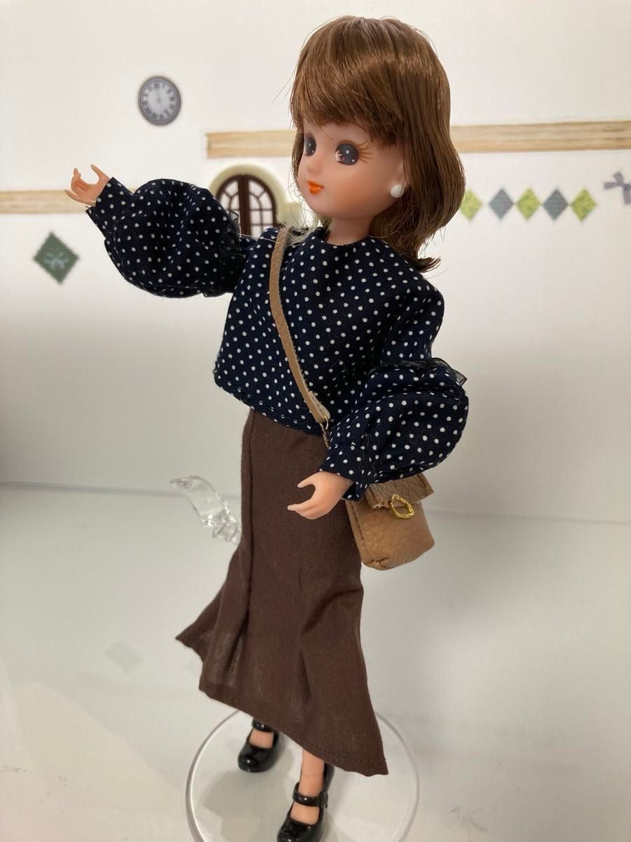 リカちゃん 服 洋服 ハンドメイド アウトフィット おしゃれ 大人リカ