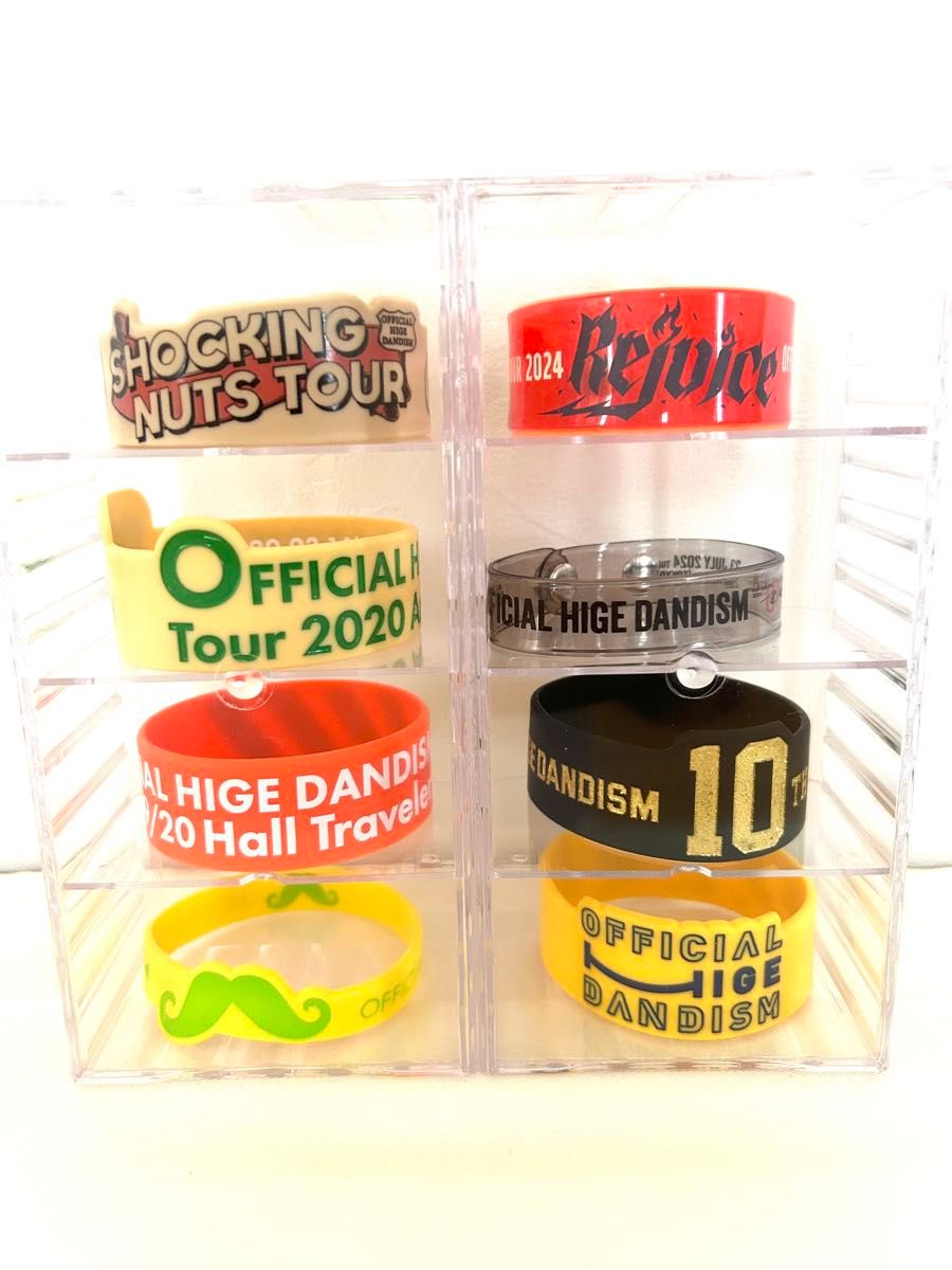 Official 髭男 dism ラバーバンド リストバンド ツアーグッズ ヒゲダン