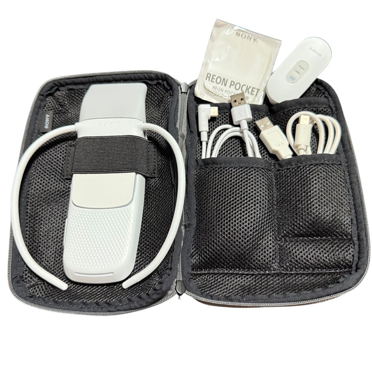 ソニー REON POCKET5 ウェアラブルサーモデバイス Bluetooth