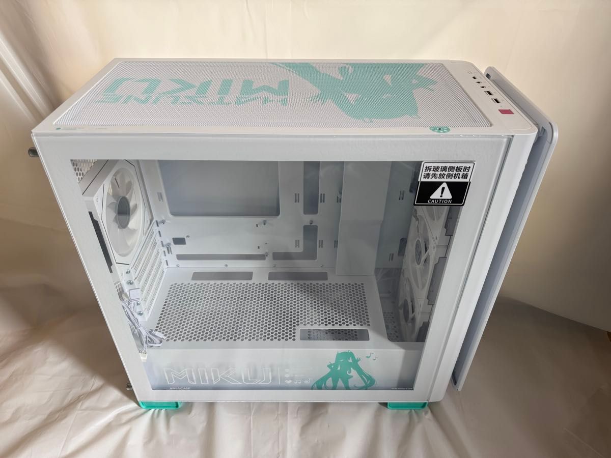 極美品】ASUS A23 Hatsune Miku Edition 初音ミク コラボPCケース