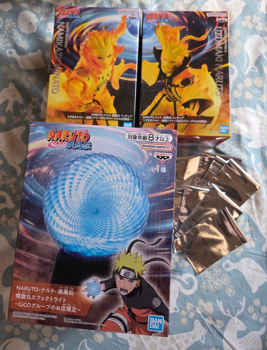 NARUTO 疾風伝 うずまきナルト 波風ミナト 螺旋丸 エフェクトライト