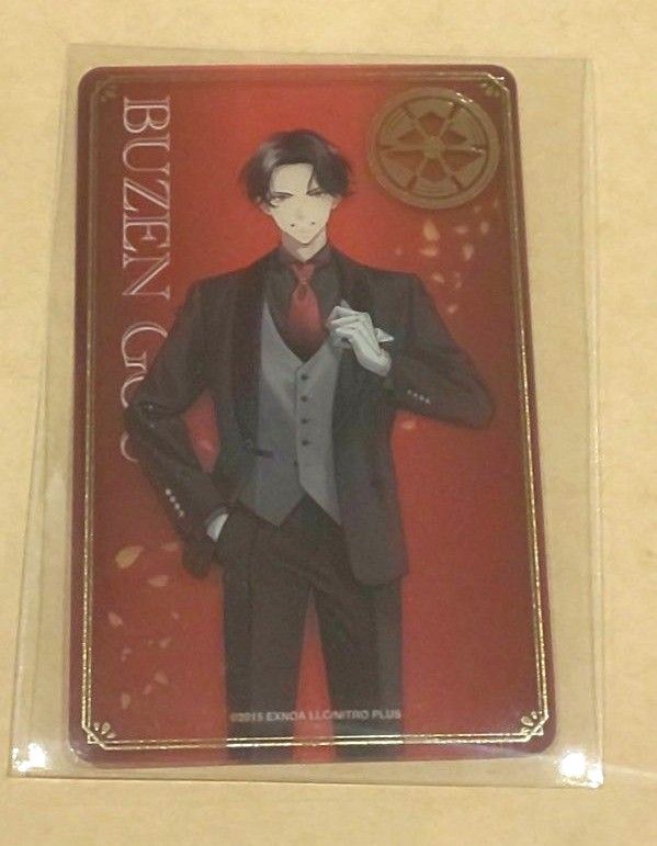 刀剣乱舞 大本丸博 2025 十周年 祝装箔押し クリアカード セット 豊前