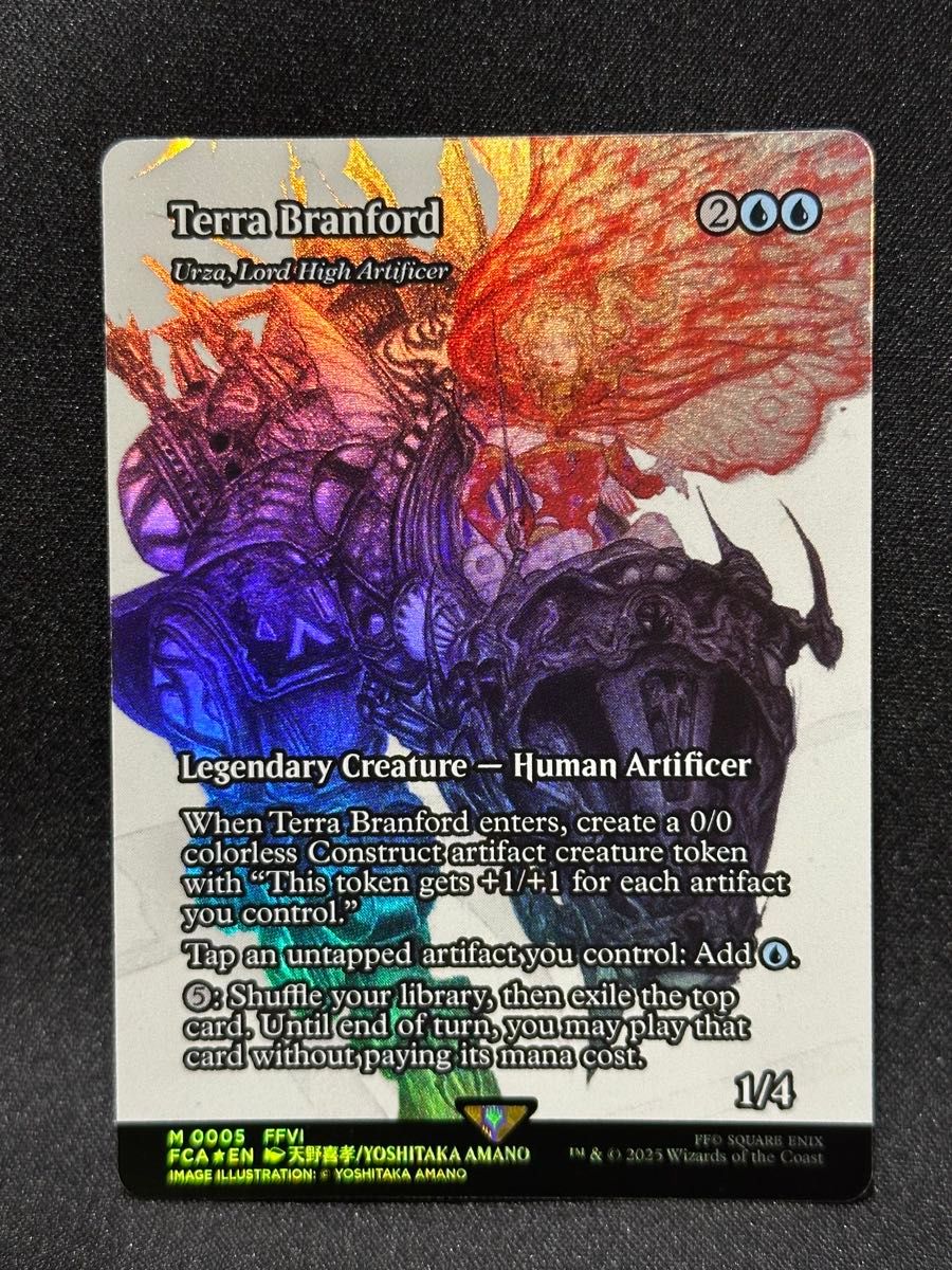 MTG foil ティナ・ブランフォード/Terra Branford 英語版 最高工匠卿