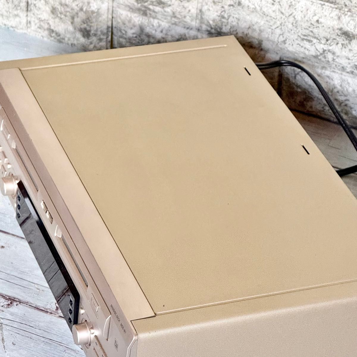 SONY「MDS-W1」ダブルMDデッキ 録音・ダビング可能｜Yahoo!フリマ（旧