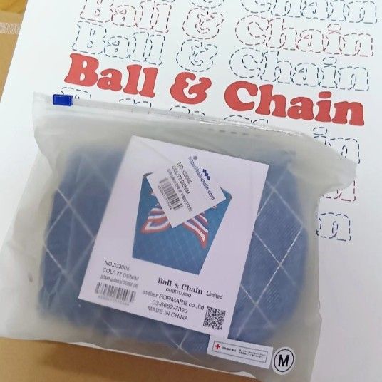 新品未使用】表参道限定品 Ball&Chain ボールアンドチェーン リボン