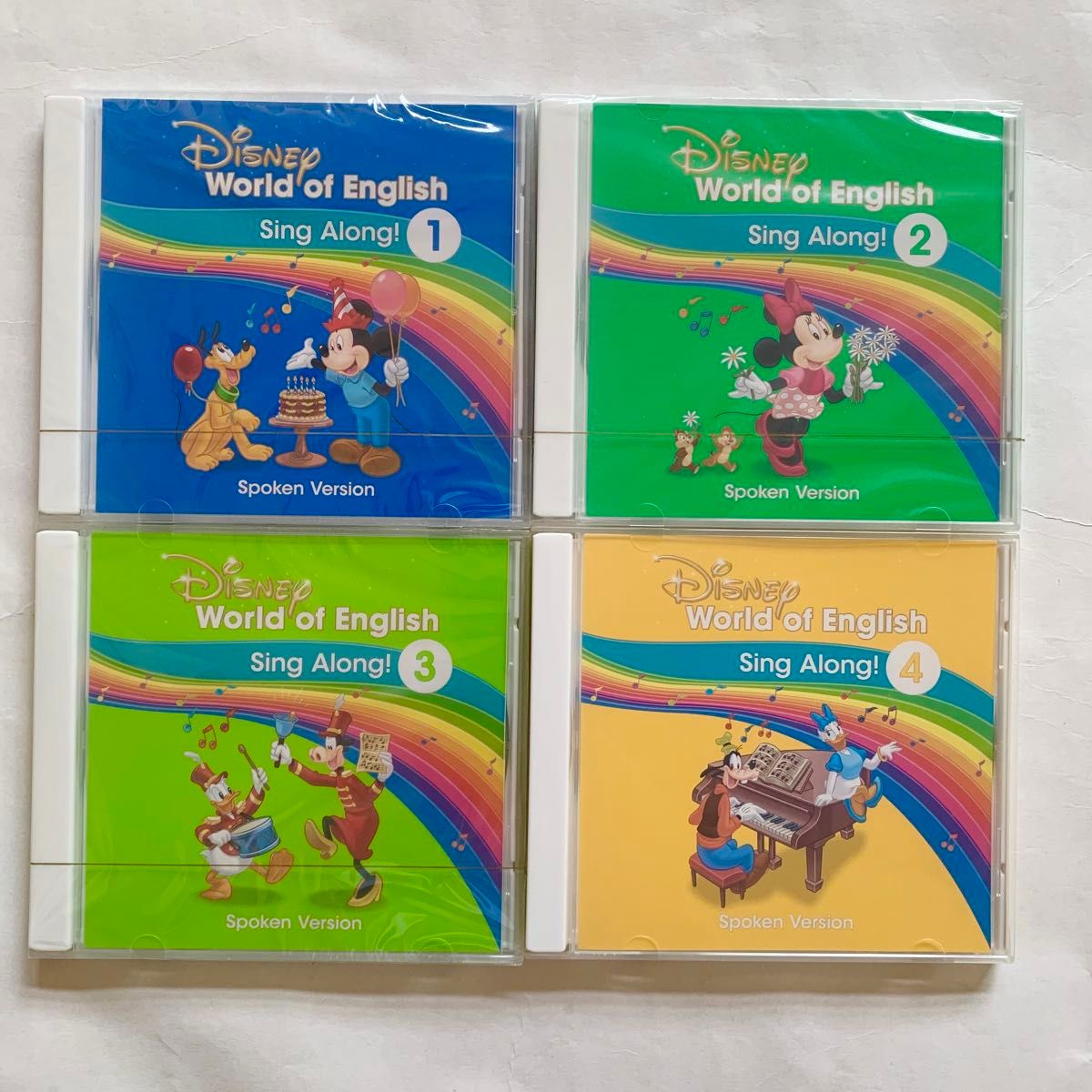 新品 DWE ディズニー英語システム シングアロング Sing Along CD 英語
