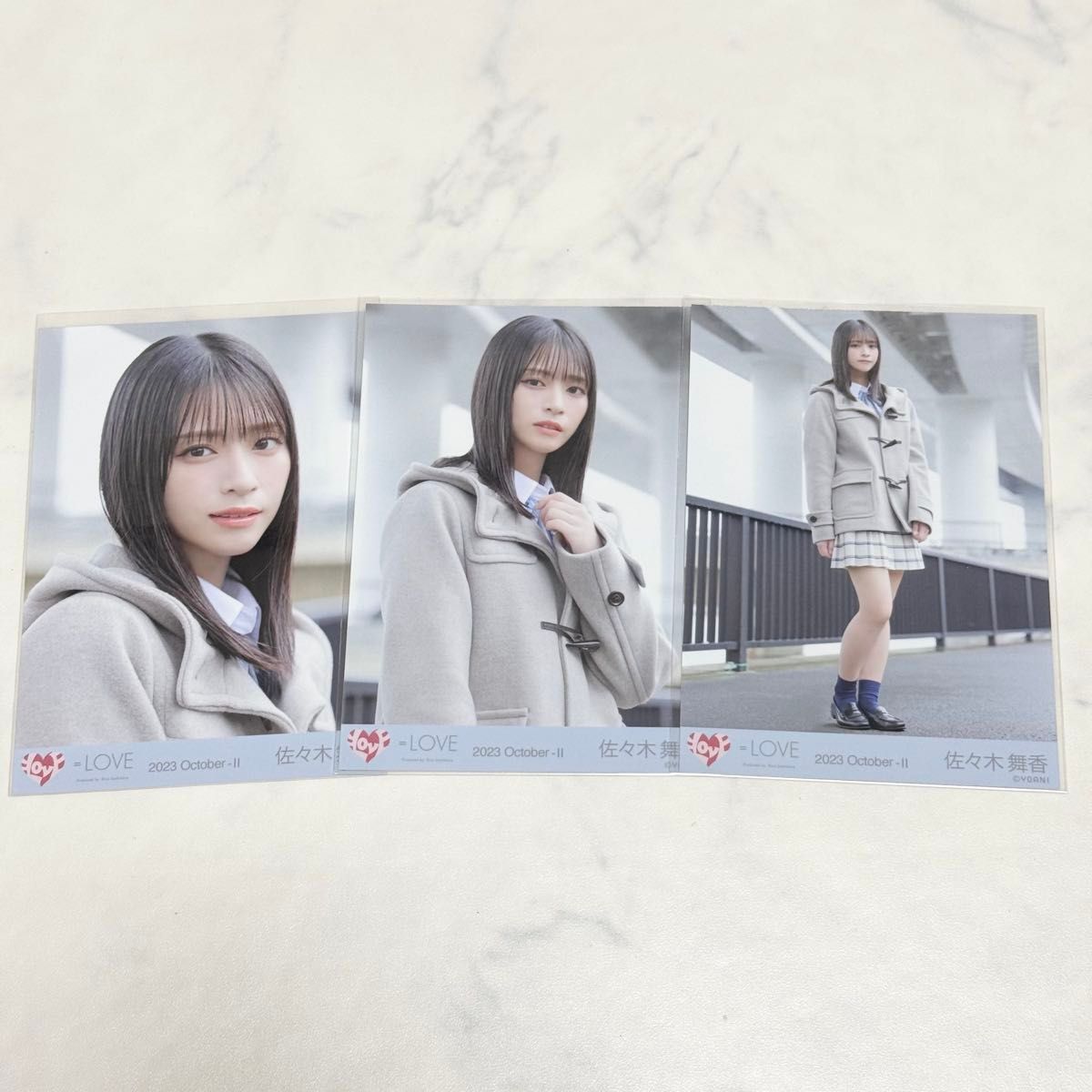 イコラブ ＝LOVE 佐々木舞香 ラストノートしか知らない ジャケ写 生