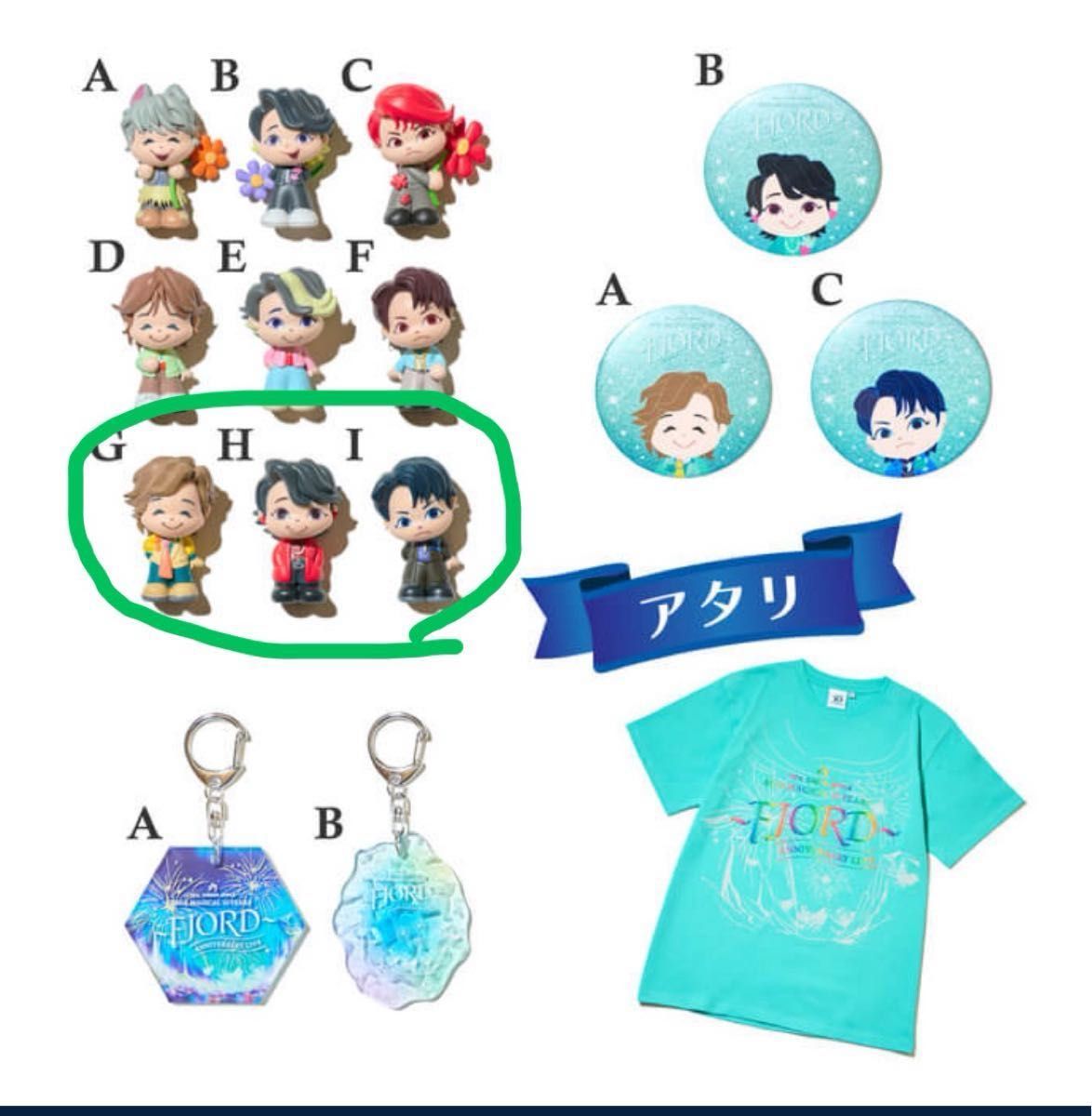 Mrs Green Apple ミセス フィギュア FJORD フィヨルド ガチャ ランダム