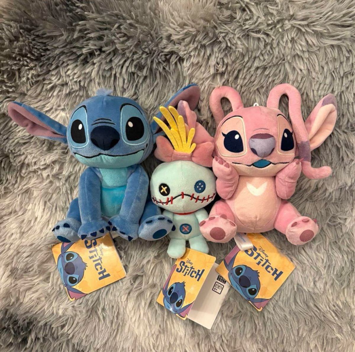 スティッチ エンジェル スクランプ ぬいぐるみ セット イトコ