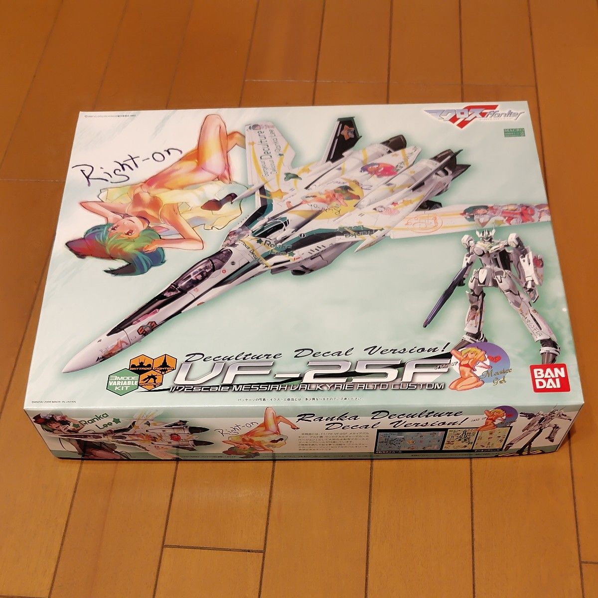 VF-25F メサイアバルキリー アルト機 ランカデカルチャーデカールVer