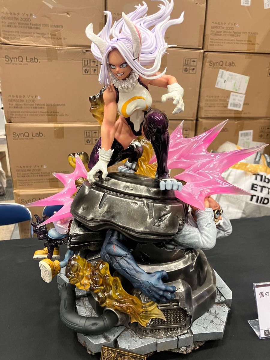 ワンフェスWF2025夏 SynQ Lab 新作 僕のヒーローアカデミアミルコ 1/6