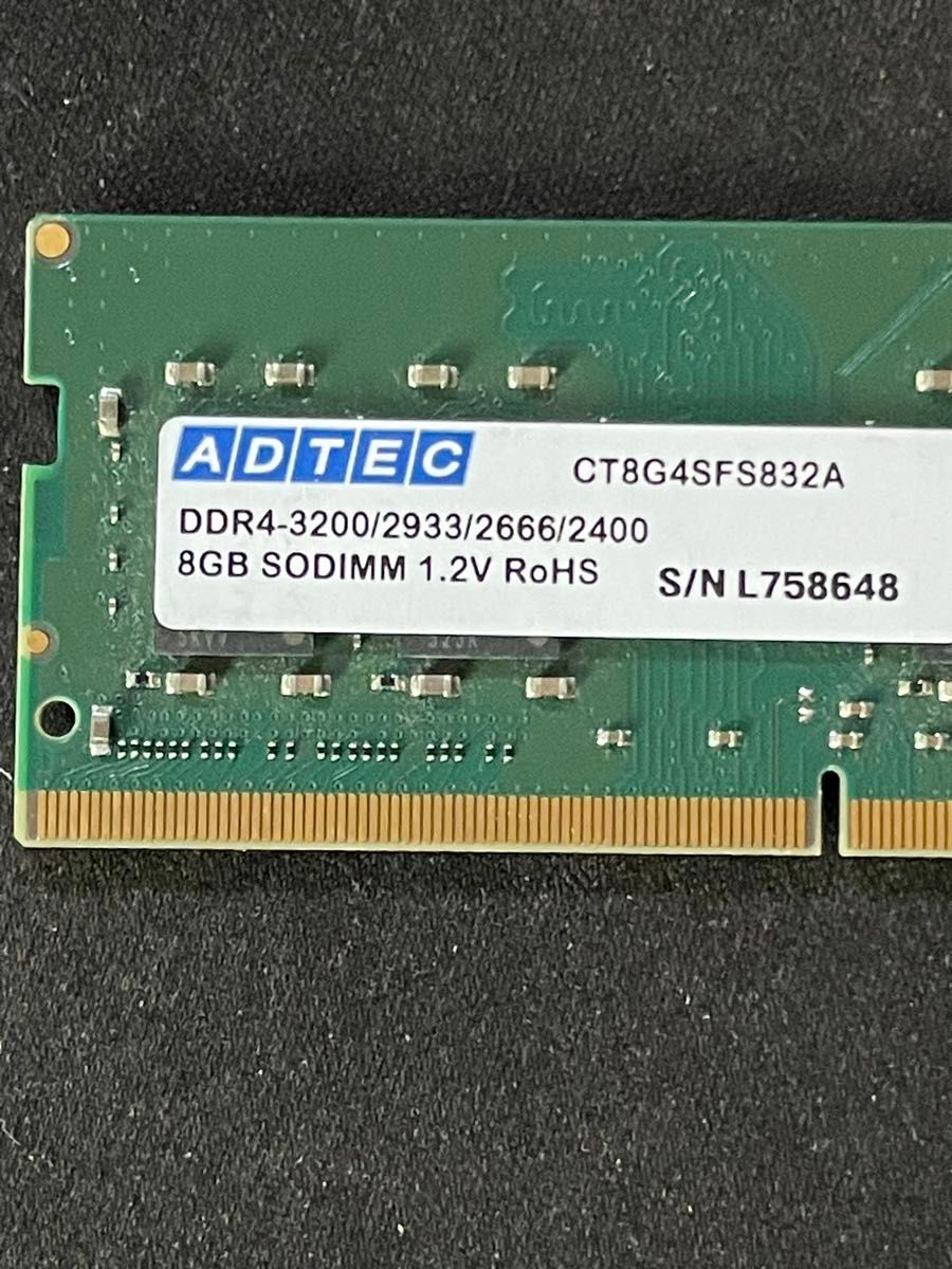 ADTEC DDR4 3200 16GB (8GB×2枚）｜Yahoo!フリマ（旧PayPayフリマ）
