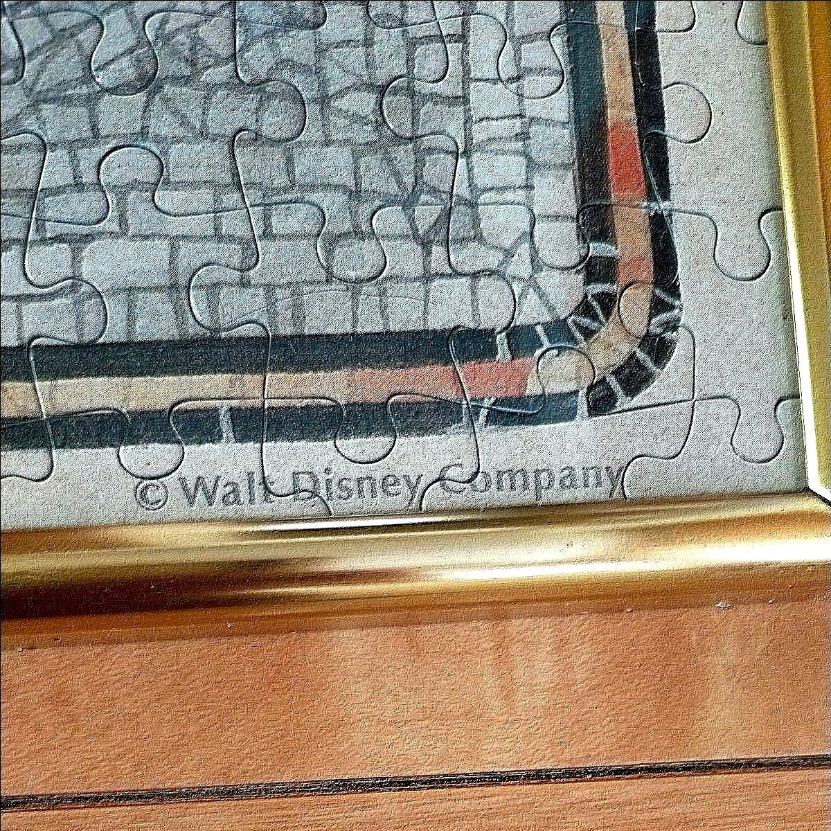 希少】廃盤 ディズニー ジグソーパズル 眠れる森の美女 額縁付