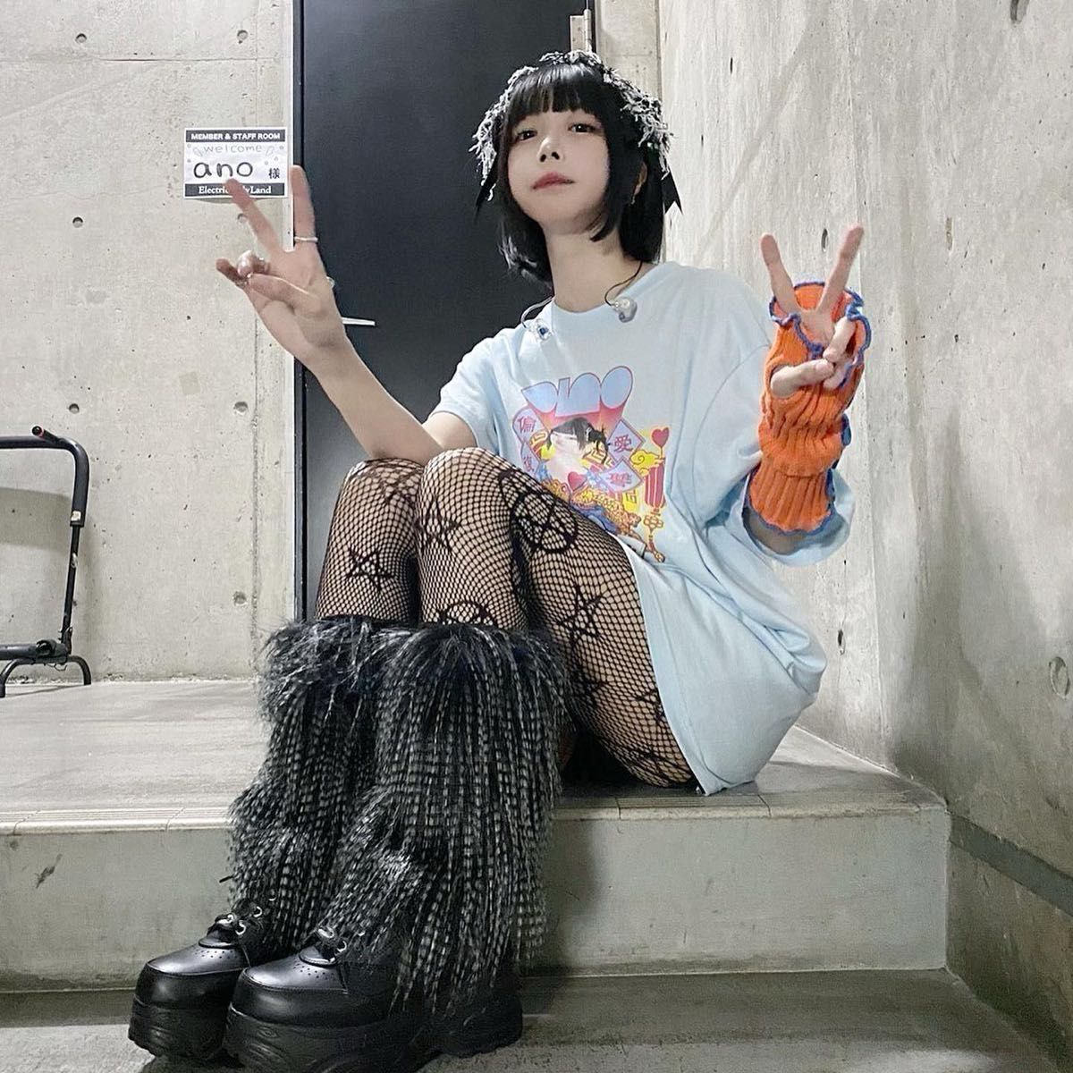 ツアー限定 新品XL あのano 1st TOURトキメキ偏愛復讐ツアーTシャツ