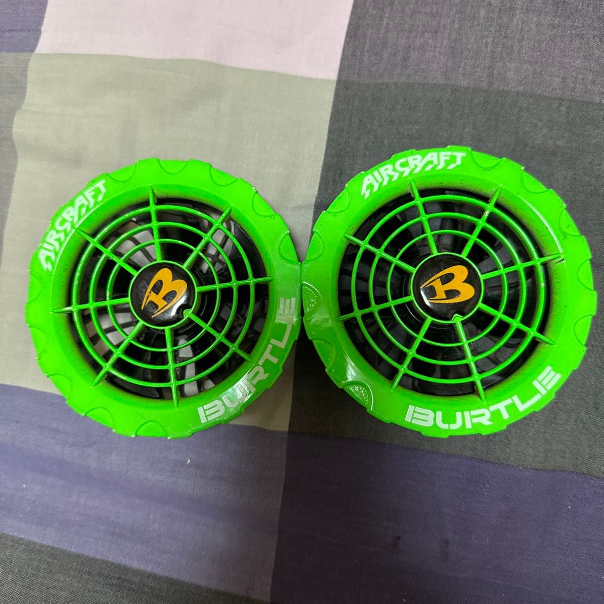 BURTLE AIRCRAFT 空調服ファン 2個セット グリーン｜Yahoo!フリマ（旧