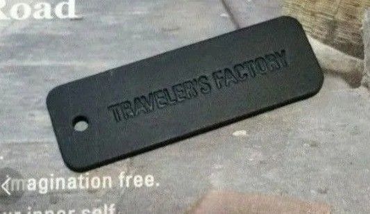 トラベラーズノート レザータグ トラベラーズファクトリーBLUE 牛革