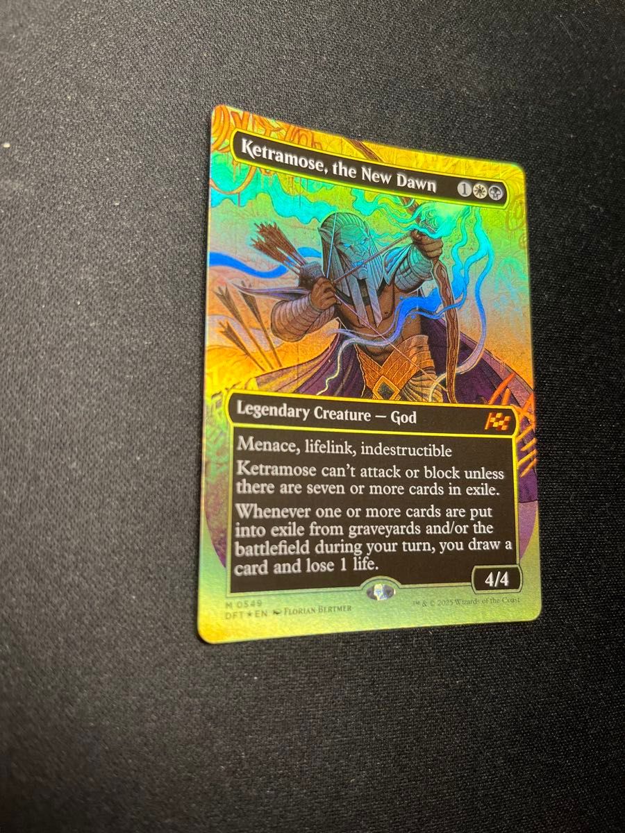 新たなる夜明け、ケトラモーズ foil 1枚 日本語】【Foil】新たな夜明け